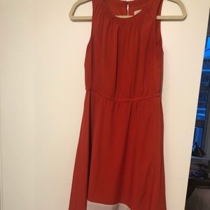 Loft high-low maxi dress, size 2P